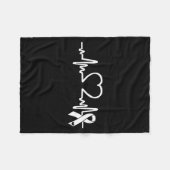 Couverture Polaire Atrial Fibrillation American Heart Disease Awarene (Devant (Horizontal))