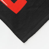 Couverture Polaire Au moins mon Bernedoodle Loving Me Valentine's Sin (Coin)