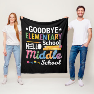 Couverture Polaire Au revoir école primaire bonjour collège