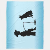 Couverture Polaire Au trou de pêche (Devant)