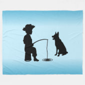 Couverture Polaire Au trou de pêche (Devant (Horizontal))