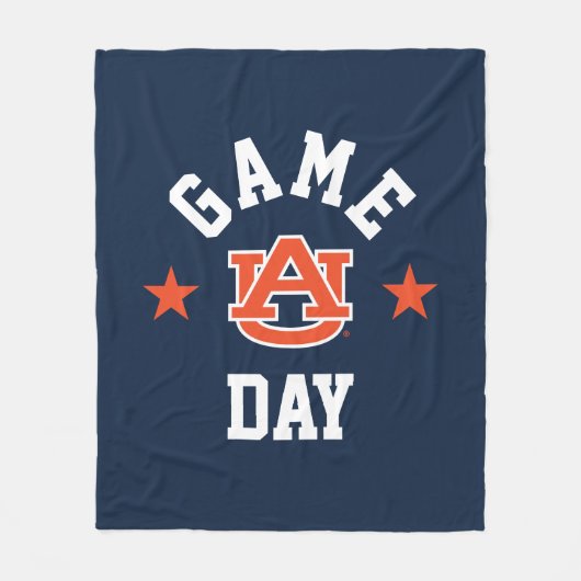 Couverture Polaire Auburn University Jeu Day (Devant)