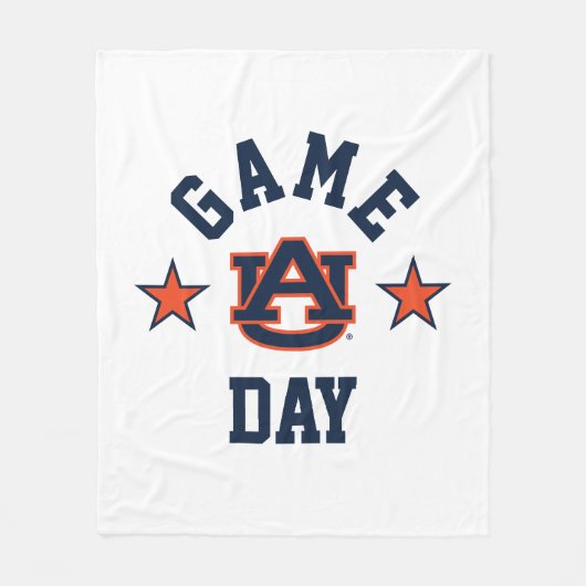 Couverture Polaire Auburn University Jeu Day (Devant)