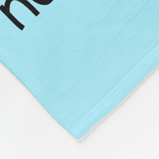 Couverture Polaire Aucun pousser le pingouin (Coin)