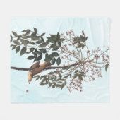 Couverture Polaire Audubon White Eyed Vireo Song Bird Art (Devant (Horizontal))