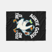 Couverture Polaire Auntie Goose On The Loose Funny Drinking Gift (Devant (Horizontal))