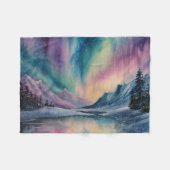 Couverture Polaire Aurora Borealis (Devant (Horizontal))