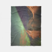 Couverture Polaire Aurora Borealis, Lumières polaires (Devant)