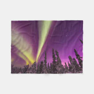 Couverture Polaire Aurora Borealis Northern Lights Fairbanks Alaska
