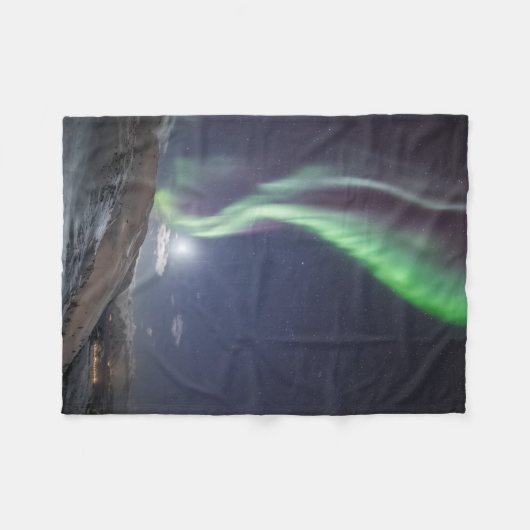 Couverture Polaire Aurora Borealis Norvège (Devant (Horizontal))