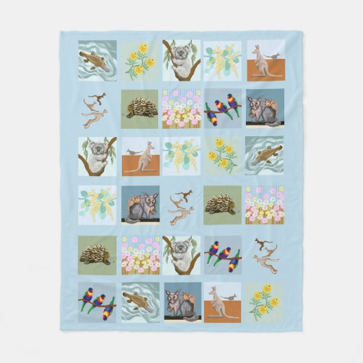 Couverture Polaire Australian Baby Blanket (Devant)