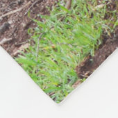 Couverture Polaire Australian Buck Kangaroo, Petite Blanche En Toison (Coin)