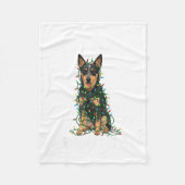 Couverture Polaire Australian Kele Christmas I'm Fine Everything Is F (Devant)