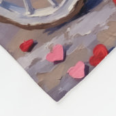 Couverture Polaire Australian Terrier Dog Valentine's Day  (Coin)