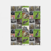 Couverture Polaire Australian Wildlife Collage, (Devant)