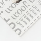 Couverture Polaire Australie Berger Père Noël Chien Noël (Coin)