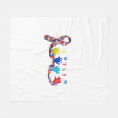 Couverture Polaire Autism (Devant (Horizontal))