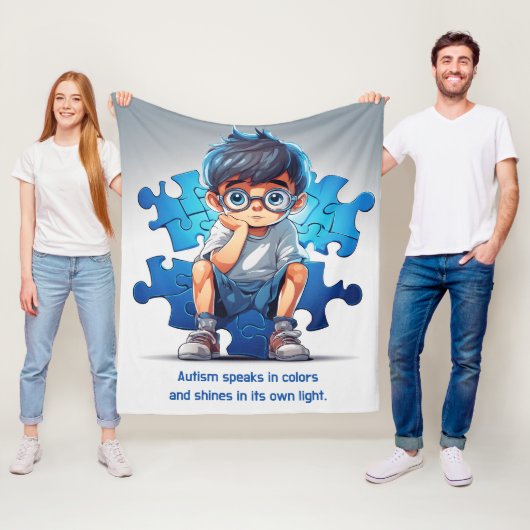 Couverture Polaire Autisme (En situation)