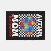 Couverture Polaire Autisme Maman Coeur Puzzle Mère Fils Autisme Prix (Devant (Horizontal))