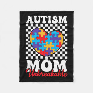 Couverture Polaire Autisme Maman Coeur Puzzle Mère Fils Autisme Prix
