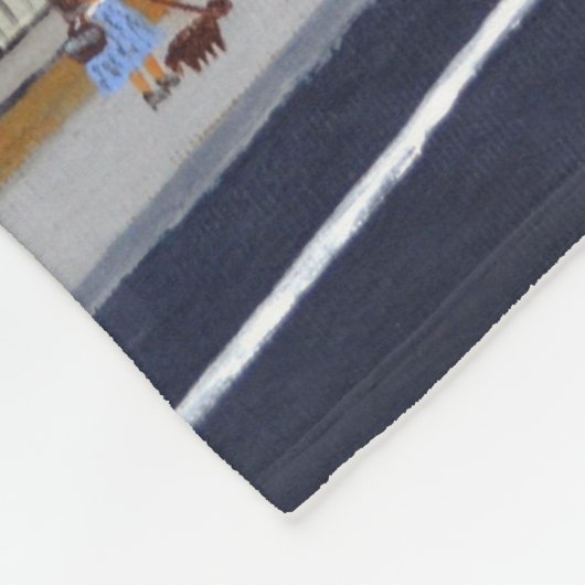 Couverture Polaire Autobus de Londres (Coin)