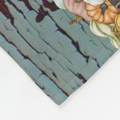 Couverture Polaire Automne Antique Rustique Camion & Automne Citrouil (Coin)