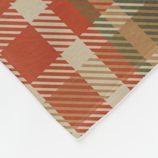 Couverture Polaire Automne Chaud Plaid (Coin)