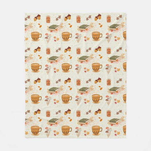 Couverture Polaire  Automne confortable (Devant)