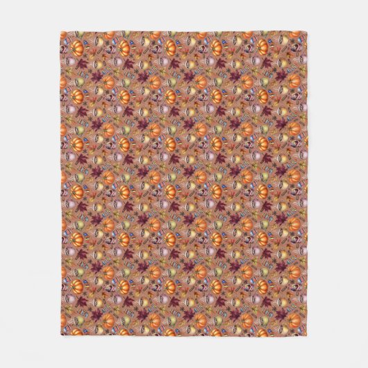 Couverture Polaire Automne Cosy (Devant)