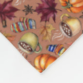 Couverture Polaire Automne Cosy (Coin)