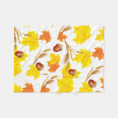 Couverture Polaire Automne d'or (Devant (Horizontal))