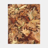 Couverture Polaire automne, feuille sec (Devant)