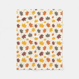 Couverture Polaire Automne Feuilles en chute