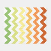 Couverture Polaire Automne moderne Chevron automne (Devant (Horizontal))