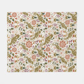 Couverture Polaire Automne Pheasant Art folklorique Fleece Blanket (Devant (Horizontal))