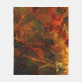 Couverture Polaire Automne profond Terre riche automne Abstrait (Devant)