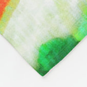 Couverture Polaire Automne Rouge Feuille Arbres Way Art Pittoresque (Coin)