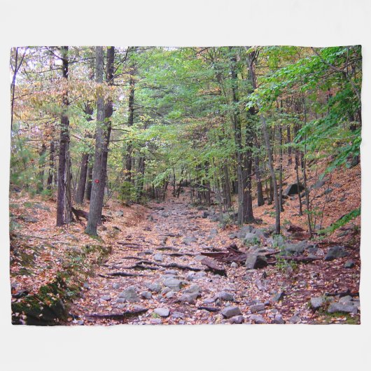 Couverture Polaire Automne sur Blue Hills Réservation Red Dot Trail F (Devant (Horizontal))