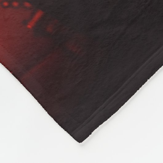 Couverture Polaire Automne Tranquillité Fleece Blanche (Coin)