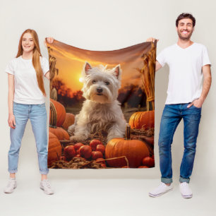 Couverture Polaire Automne Westie