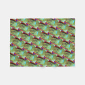 Couverture Polaire Autoportrait d'une femme serpent (Devant (Horizontal))