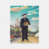 Couverture Polaire Autoportrait, Paysage, Rousseau (Devant)