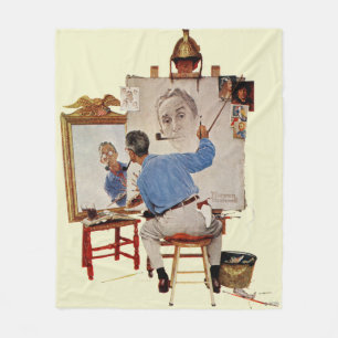 Couverture Polaire Autoportrait triple