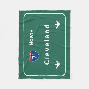 Couverture Polaire Autoroute d'autoroute nationale de Cleveland Ohio