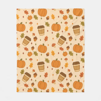 Couverture Polaire Autumn Coffee