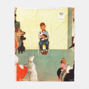Couverture Polaire Aux vétérinaires par Norman Rockwell