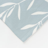 Couverture Polaire Avaler l'oiseau survolant les branches d'olivier (Coin)