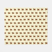 Couverture polaire avec des ours mignons (Devant (Horizontal))