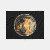 Couverture Polaire Aventure de camping randonnée exploration perdue (Devant (Horizontal))