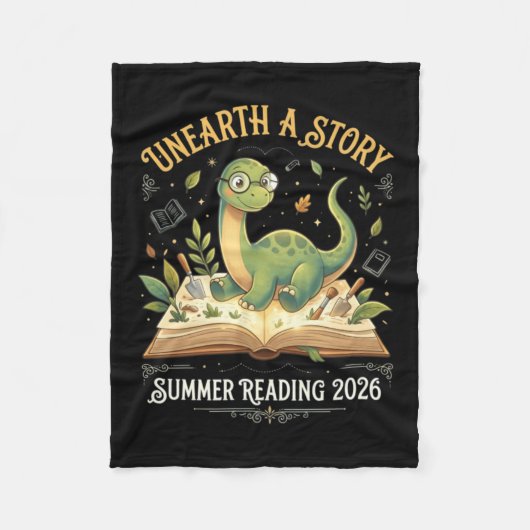 Couverture Polaire Aventure de lecture Dino Été 2026 T (Devant)